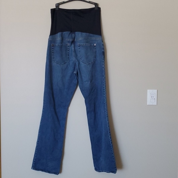 Liz lange maternity stretch belly jeans - Picture 3 of 9